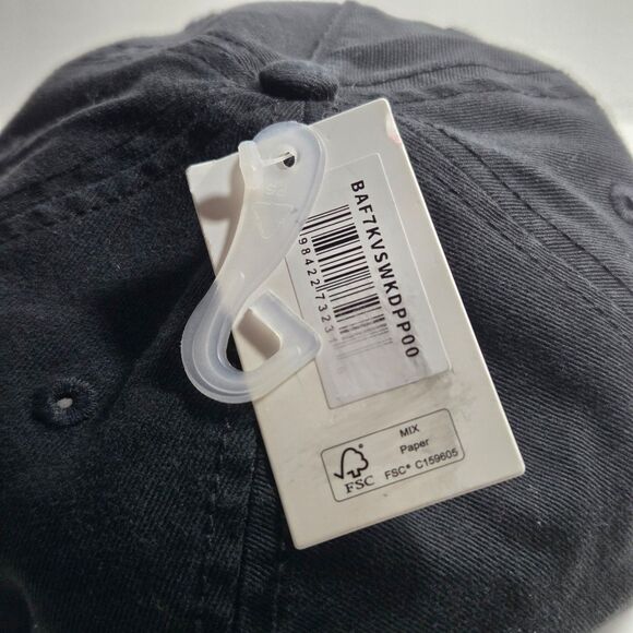 Bioworld Wicked Glitter Print Logo Womens Black Adjustable Baseball Cap Hat - Picture 5 of 8